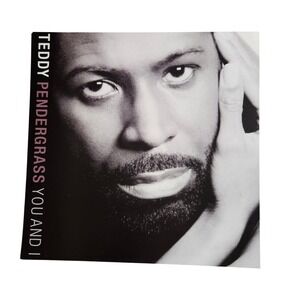 Teddy Pendergrass You And I 12x12 Double Sided Album Flat Promo Poster 1997 Soul